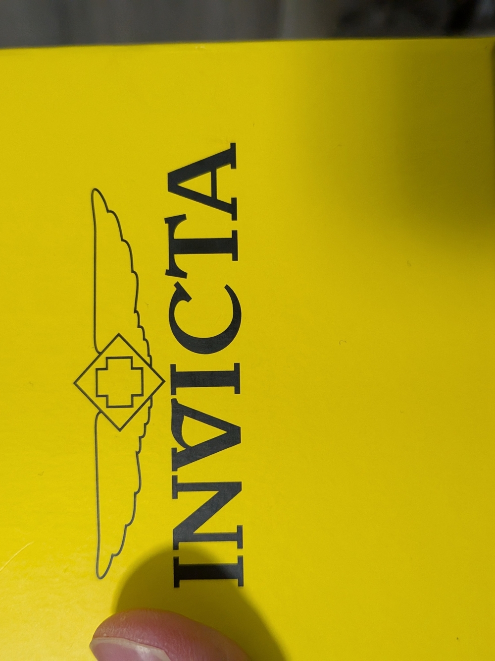 Invicta Chronograph Watch with Orange Silicone Band Brand New - Picture 4 of 4